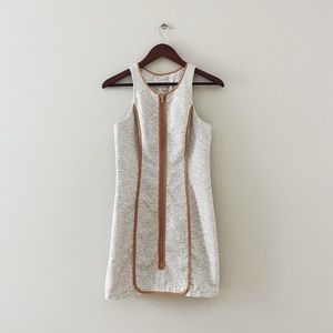 Tracy Reese • Tweed Zipper Front Dress